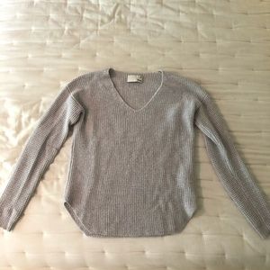 Aritzia Light Grey Wilfred Free Wolter Sweater